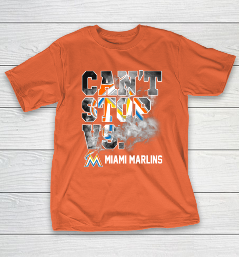 orange miami marlins shirt