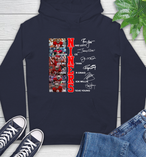 Niners Player Name And Signature San Francisco 49ers Shirts 15
