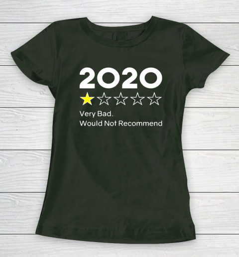 2020 One Star Very Bad Would Not Recommend Women's T-Shirt 4