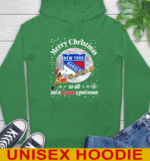 New York Rangers Merry Christmas To All And To Rangers A Good Season NHL Hockey Sports Hoodie 8