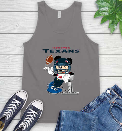 NFL Houston Texans Mickey Mouse Disney Super Bowl Football T Shirt Tank Top 7