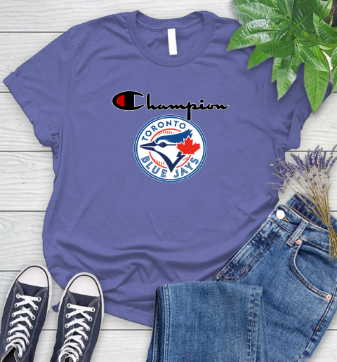 MLB Baseball Toronto Blue Jays Champion Shirt Women s T Shirt Tee For Sports