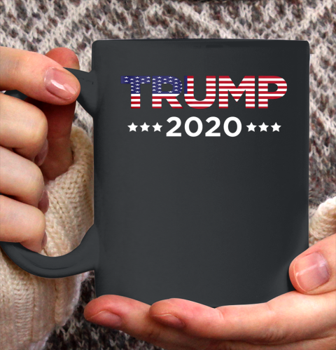 I Love Trump Supporter Trump Support Donald Trump 2020 Ceramic Mug 11oz