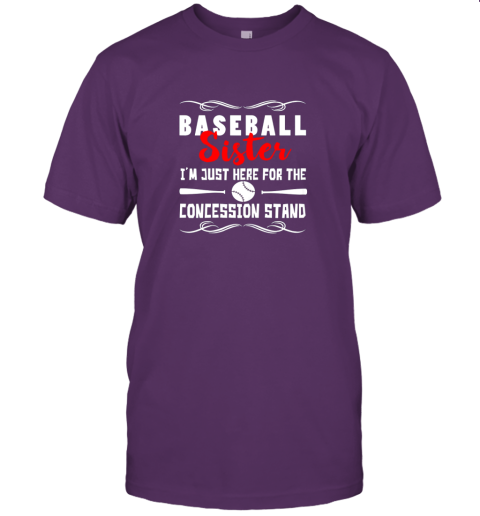 vfgy i39 m just here for concession standbaseball sister jersey t shirt 60 front team purple