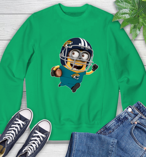 NFL Jacksonville Jaguars Minions Disney Football Sports Sweatshirt 6