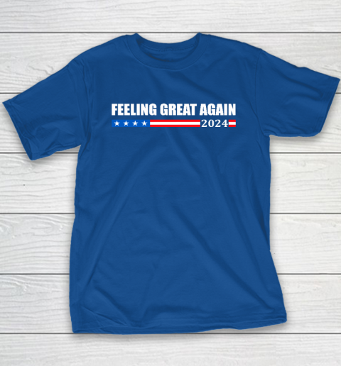 Feeling Great Again Trump 2024 Youth T-Shirt 6