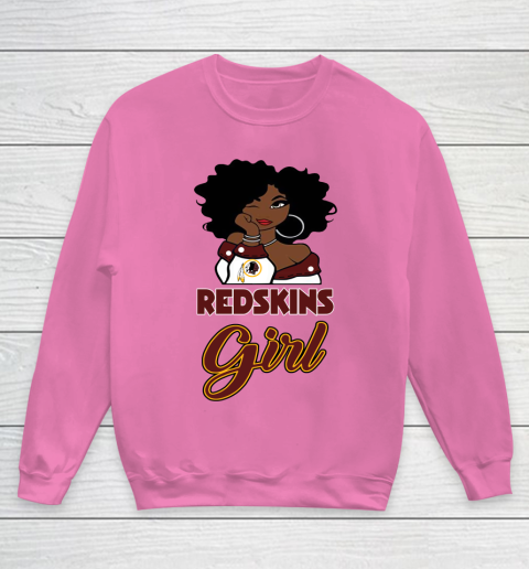 Washington Redskins Girl NFL Youth Sweatshirt 7