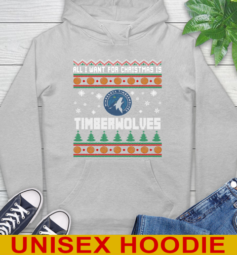 NBA Basketball All I Want For Christmas Is Minnesota Timberwolves 18