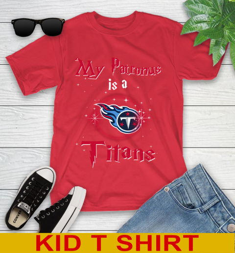 NFL Football Harry Potter My Patronus Is A Tennessee Titans Youth T-Shirt 11