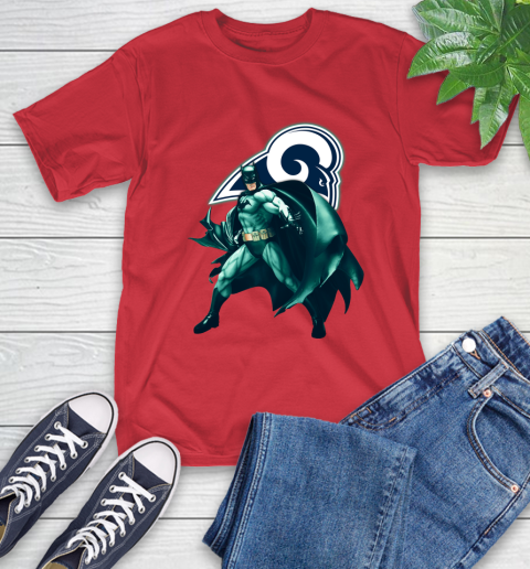 NFL Batman Football Sports Los Angeles Rams T-Shirt 10