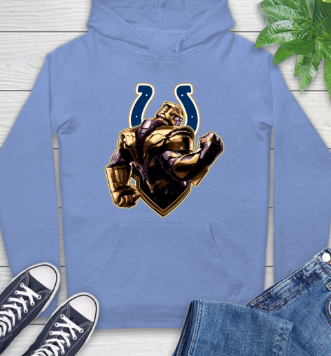 NFL Thanos Avengers Endgame Football Sports Indianapolis Colts Hoodie 11