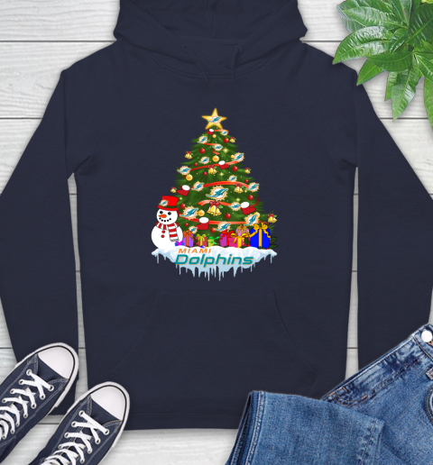 Miami Dolphins Merry Christmas NFL Football Sports Hoodie 4