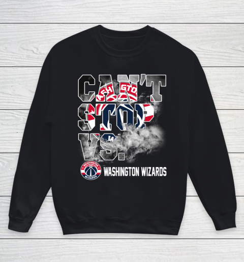 NBA Washington Wizards Basketball Can't Stop Vs Youth Sweatshirt