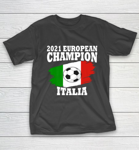 Italy Jersey Soccer Champions Euro 2021 Italia T-Shirt