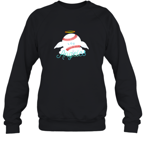 Los Angeles Angel Ball Shirt Cool Baseball Team Design Sweatshirt