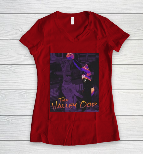 Valley Oop Women's V-Neck T-Shirt 10