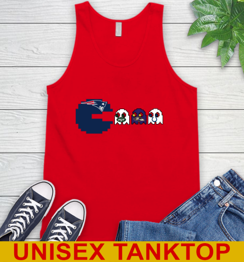 New England Patriots NFL Football Pac Man Champion Tank Top 6