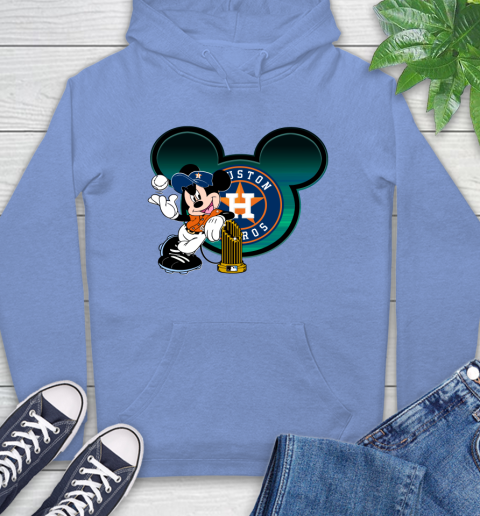 MLB Houston Astros The Commissioner's Trophy Mickey Mouse Disney Hoodie 11