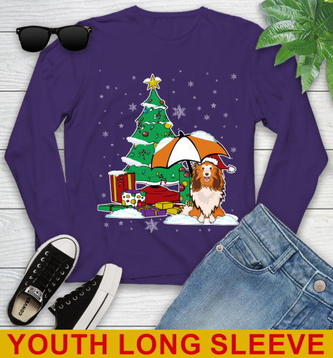 Sheltie Christmas Dog Lovers Shirts 120