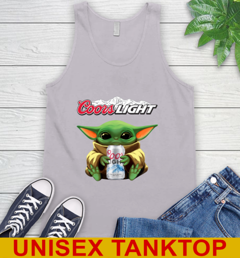 Star Wars Baby Yoda Hugs Coors Beer Shirt 73