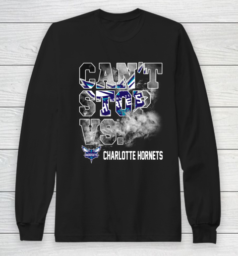NBA Charlotte Hornets Basketball Can't Stop Vs Long Sleeve T-Shirt