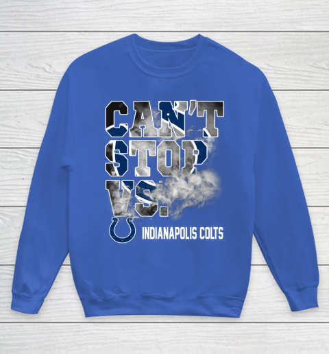 NFL Indianapolis Colts Can't Stop Vs Youth Sweatshirt 6