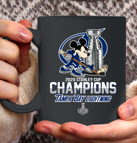 Tampa Bay Lightning Final 2020 Stanley Champions Mickey Mouse Ceramic Mug 11oz 3