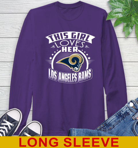 Los Angeles Rams NFL Football This Girl Loves Her Team 59
