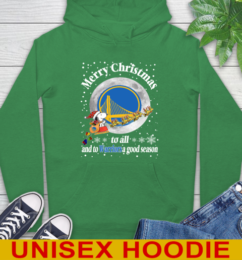 Golden State Warriors Merry Christmas To All And To Warriors A Good Season NBA Basketball Sports Hoodie 8