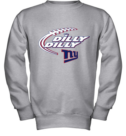 NFL New York Giants Dilly Dilly Football Sports 48yqTTv6Knu youth sweatshirt 47 95 151514 front sport grey