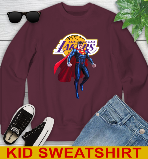 NBA Awesome Superman Basketball Sports Los Angeles Lakers 117