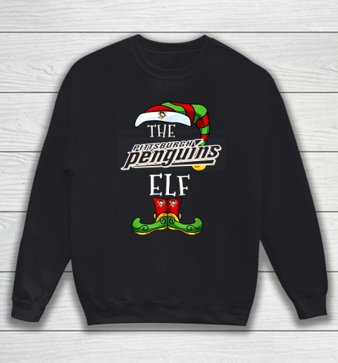 Pittsburgh Penguins Christmas ELF Funny NHL Sweatshirt