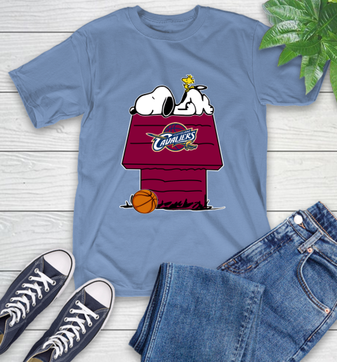 Cleveland Cavaliers NBA Basketball Snoopy Woodstock The Peanuts Movie T-Shirt 11