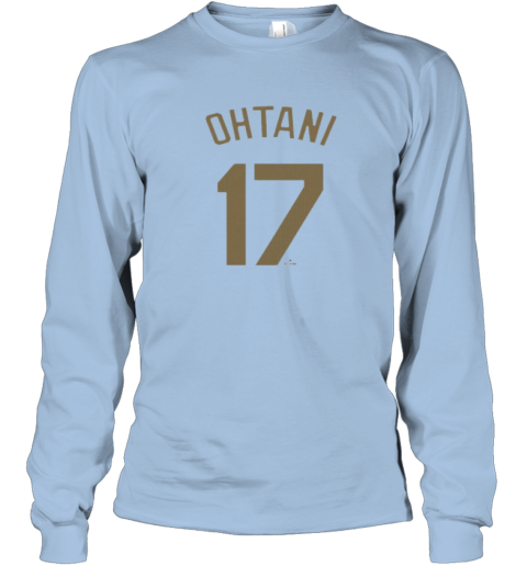 Nike Dodgers Shohei Ohtani 17 Long Sleeve T-Shirt - Father