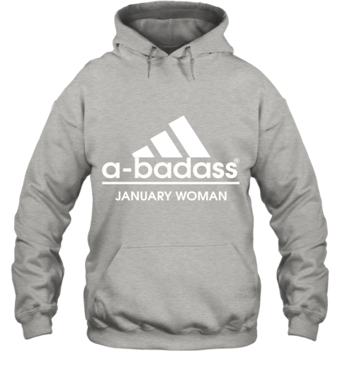 A Badass January Woman Are Born In March Hoodie