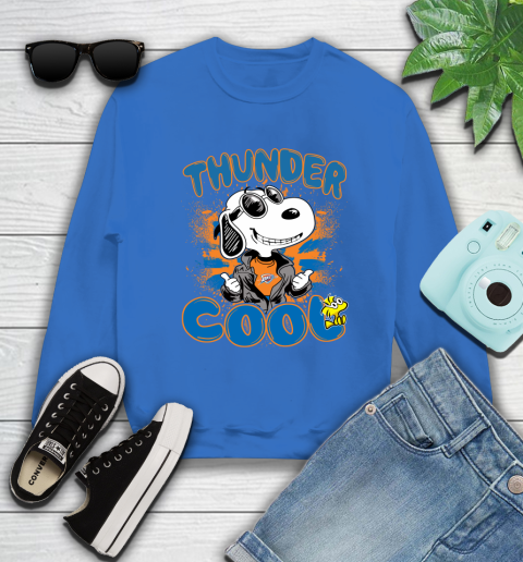 NBA Basketball Oklahoma City Thunder Cool Snoopy Shirt Sweatshirt 10