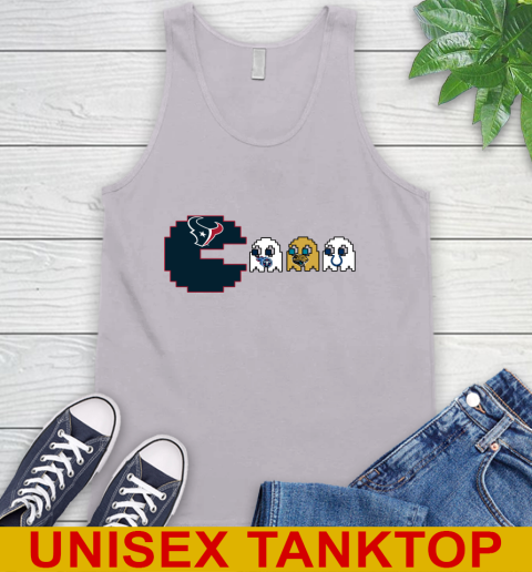Houston Texans NFL Football Pac Man Champion Tank Top 4