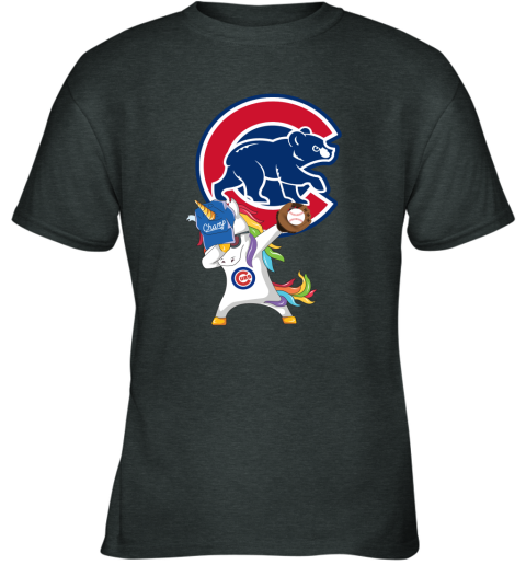 Youth Chicago Cubs Heather Gray T-Shirt