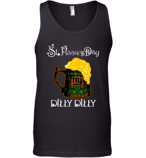 NFL New York Giants St Patrick's Day Dilly Dilly Beer Football Sports 7RvSxzZxlp1 unisex tank 17 95 151514 front black