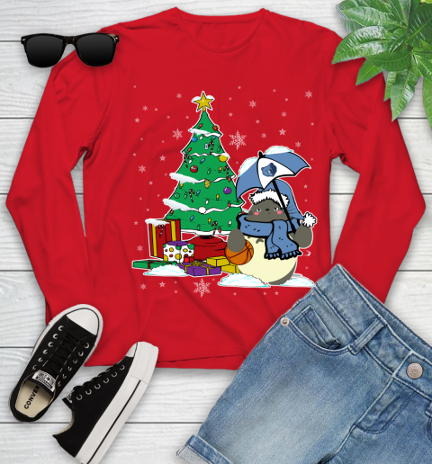 Memphis Grizzlies NBA Basketball Cute Tonari No Totoro Christmas Sports Youth Long Sleeve 11