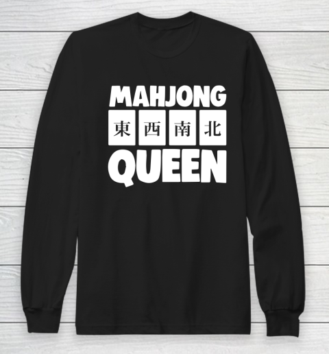 Mahjong Queen Long Sleeve T-Shirt