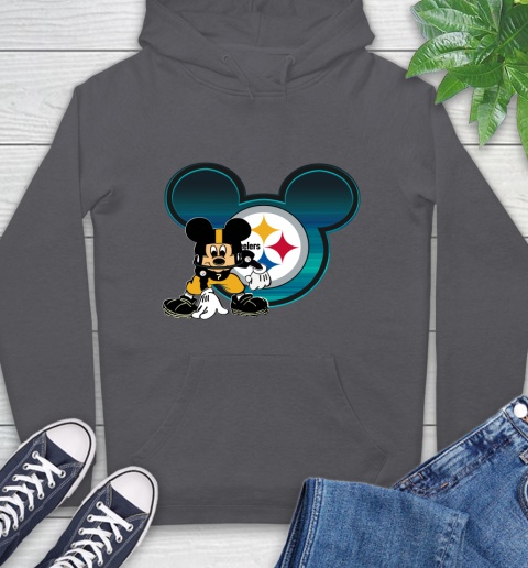 NFL Pittsburgh Steelers Mickey Mouse Disney Football T Shirt Hoodie 7