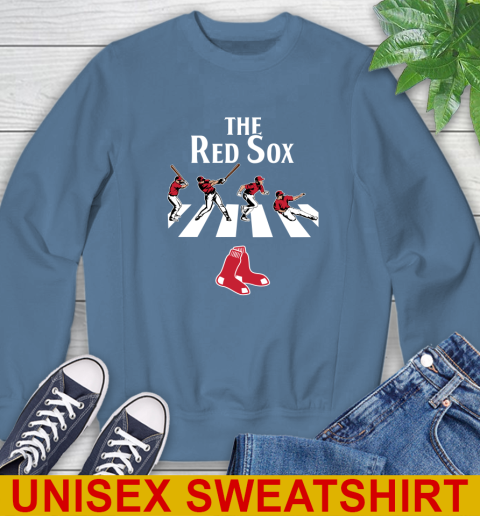 MLB Baseball Boston Red Sox The Beatles Rock Band Shirt Sweatshirt 10