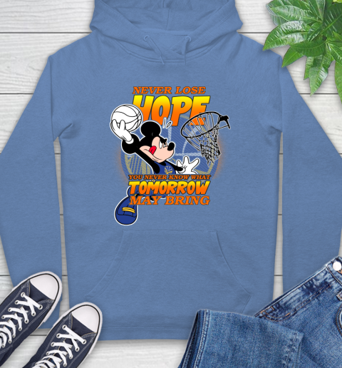 Golden State Warriors NBA Basketball Mickey Disney Never Lose Hope Hoodie 11