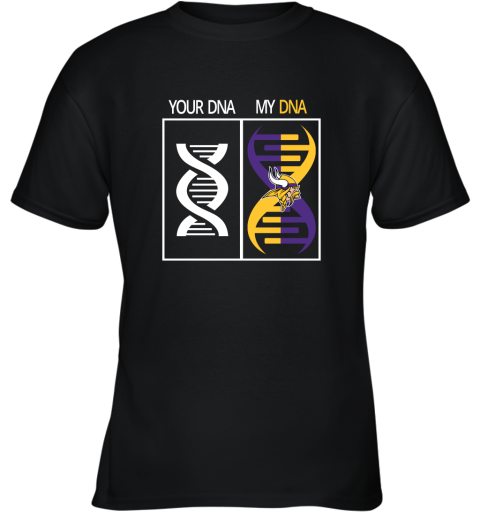 My DNA Is The Minnesota Vikings Football NFL Youth T-Shirt