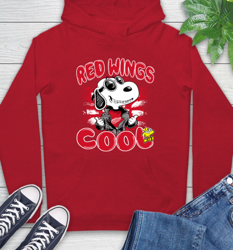 NHL Hockey Detroit Red Wings Cool Snoopy Shirt Hoodie 12 NHL Hockey Detroit Red Wings Cool Snoopy Shirt Hoodie - Image 12