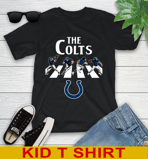 NFL Football Indianapolis Colts The Beatles Rock Band Shirt Youth T-Shirt