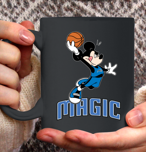 NBA Basketball Orlando Magic Cheerful Mickey Mouse Shirt Ceramic Mug 11oz
