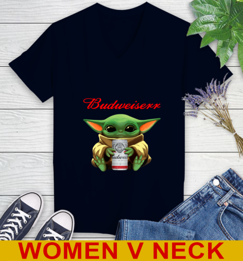 Star Wars Baby Yoda Hugs Budweiser Beer Shirt 79