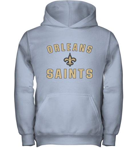 Orleans Saints NFL Pro Line By Fanatics Branded Gray Victory Youth Hoodie
